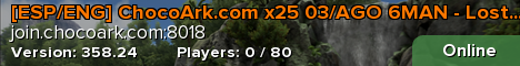 [ESP/ENG] ChocoArk.com x25 03/AGO 6MAN - Lost Island#10