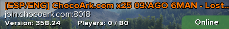 [ESP/ENG] ChocoArk.com x25 03/AGO 6MAN - Lost Island#10