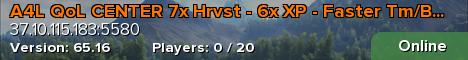 A4L QoL CENTER 7x Hrvst - 6x XP - Faster Tm/Br/Imp/Mat