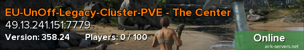 EU-UnOff-Legacy-Cluster-PVE - The Center