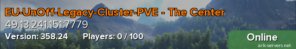 EU-UnOff-Legacy-Cluster-PVE - The Center