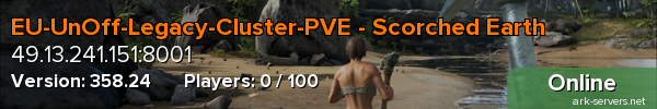 EU-UnOff-Legacy-Cluster-PVE - Scorched Earth
