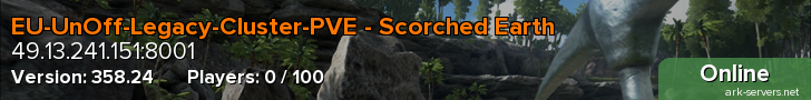 EU-UnOff-Legacy-Cluster-PVE - Scorched Earth