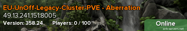 EU-UnOff-Legacy-Cluster-PVE - Aberration