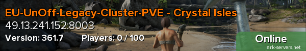 EU-UnOff-Legacy-Cluster-PVE - Crystal Isles