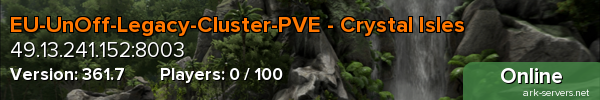 EU-UnOff-Legacy-Cluster-PVE - Crystal Isles