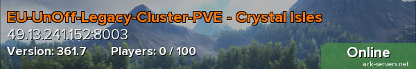 EU-UnOff-Legacy-Cluster-PVE - Crystal Isles