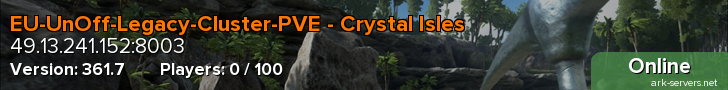 EU-UnOff-Legacy-Cluster-PVE - Crystal Isles