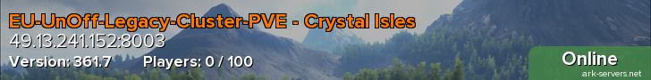 EU-UnOff-Legacy-Cluster-PVE - Crystal Isles