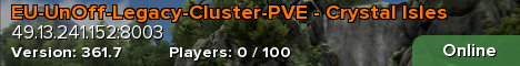 EU-UnOff-Legacy-Cluster-PVE - Crystal Isles