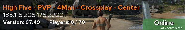 High Five - PVP - 4Man - Crossplay - Center