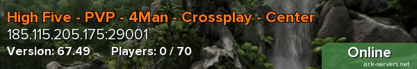 High Five - PVP - 4Man - Crossplay - Center