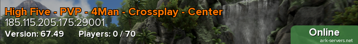 High Five - PVP - 4Man - Crossplay - Center