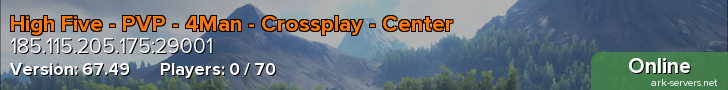 High Five - PVP - 4Man - Crossplay - Center