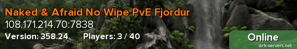 Naked & Afraid No Wipe PvE Fjordur