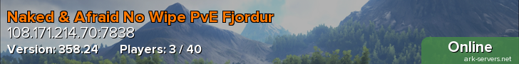 Naked & Afraid No Wipe PvE Fjordur