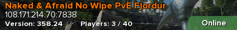 Naked & Afraid No Wipe PvE Fjordur