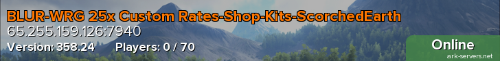 BLUR-WRG 25x Custom Rates-Shop-Kits-ScorchedEarth