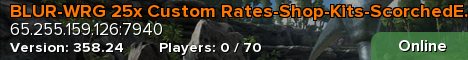 BLUR-WRG 25x Custom Rates-Shop-Kits-ScorchedEarth