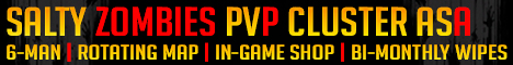 Salty Zombies ARK ASA PVP Cluster