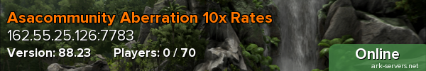 Asacommunity Aberration 10x Rates