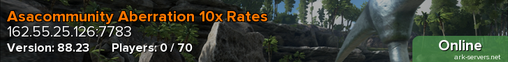 Asacommunity Aberration 10x Rates