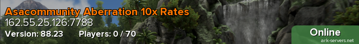 Asacommunity Aberration 10x Rates