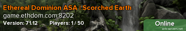 Ethereal Dominion ASA | Scorched Earth