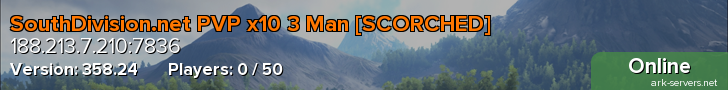 SouthDivision.net PVP x10 3 Man [SCORCHED]