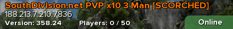 SouthDivision.net PVP x10 3 Man [SCORCHED]