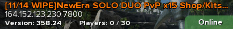 [10/31 WIPE]NewEra SOLO DUO PvP x15 Shop/Kits/ORP TheIsland
