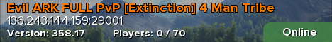 Evil ARK FULL PvP [Extinction] 4 Man Tribe