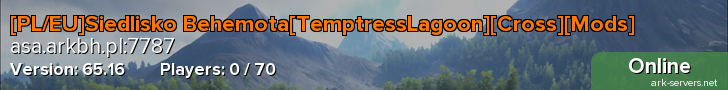 [PL/EU] Amissa Behemota[Mods][Cross]