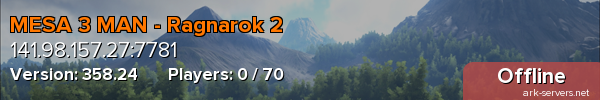 MESA 3 MAN - Ragnarok 2