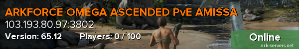 ARKFORCE PRIMAL CHAOS THE ISLAND PVE