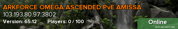 ARKFORCE PRIMAL CHAOS THE ISLAND PVE