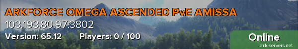 ARKFORCE PRIMAL CHAOS THE ISLAND PVE