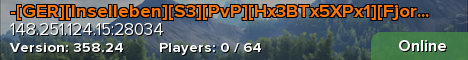 -[GER][Inselleben][S3][PvP][Hx3BTx5XPx1][Fjordur]-