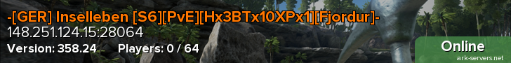 -[GER] Inselleben [S6][PvE][Hx3BTx10XPx1][Fjordur]-