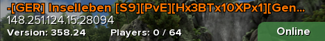 -[GER] Inselleben [S9][PvE][Hx3BTx10XPx1][Genesis]-