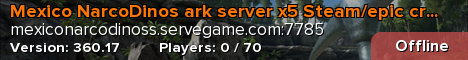 Mexico NarcoDinos ark server x5 Steam/epic cristal isla