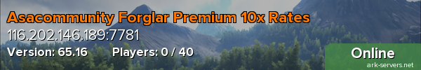 Asacommunity Forglar Premium 10x Rates