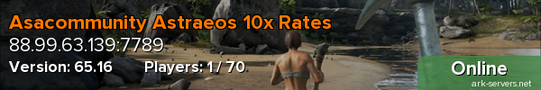 Asacommunity Astraeos 10x Rates
