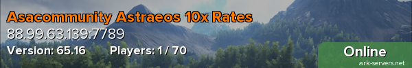 Asacommunity Astraeos 10x Rates