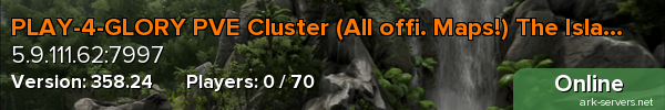 PLAY-4-GLORY PVE Cluster (All offi. Maps!) The Island