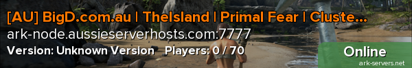 [AU] BigD.com.au | TheIsland | Primal Fear | Cluster powered