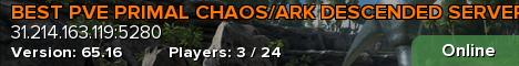 BEST PVE PRIMAL CHAOS/ARK DESCENDED SERVER! SquirtleArk CENT