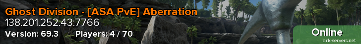 Ghost Division - [ASA PvE] Aberration