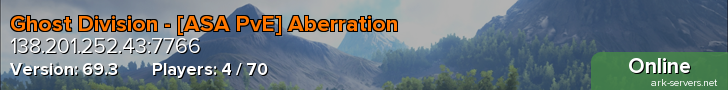 Ghost Division - [ASA PvE] Aberration
