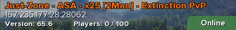 Just-Zone - ASA - x25 [2Man] - Extinction PvP